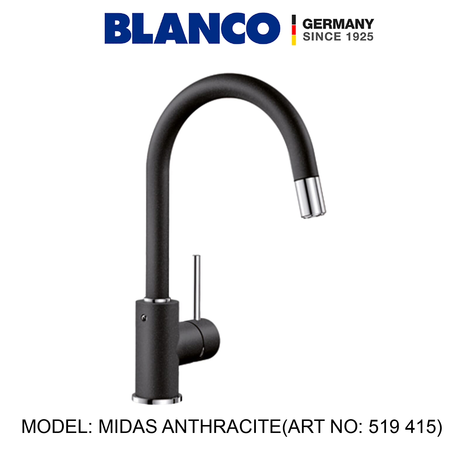 BLANCO MIDAS ANTHRACITE 519 415